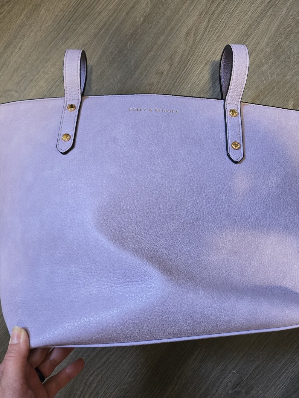 Poppy & Peonies Go-Getter Tote In Discontinued Lilac Colour.